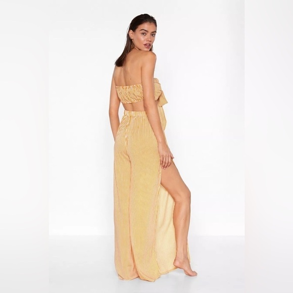 Nasty Gal Striped Beach Pants in Size 2 - Picture 2 of 3